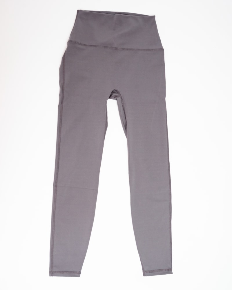 Front of a size L Classic Venus High Waisted Legging - Limited Editions in Grace Grey by Gold Elite Apparel. | dia_product_style_image_id:284818